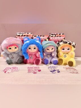 MINISO WAKUKU Fuzzy Trendy Fun Party Series Plush Blind Box